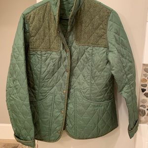 Barbour quilted coat